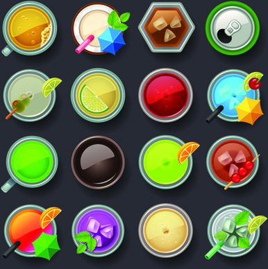 set of best food icons vectors graphics