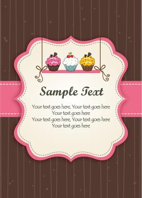 set of cute baby backgrounds vector