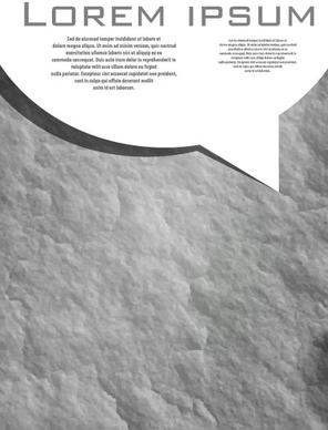 set of dark cover brochure vector background