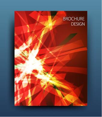 set of magazine and brochure cover vector