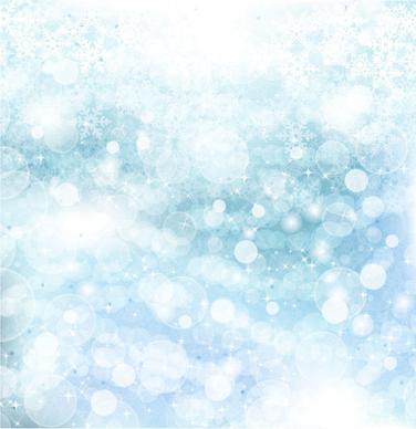 set of snowflake backgrounds for christmas vector