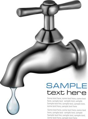 set of tap design template vector graphic