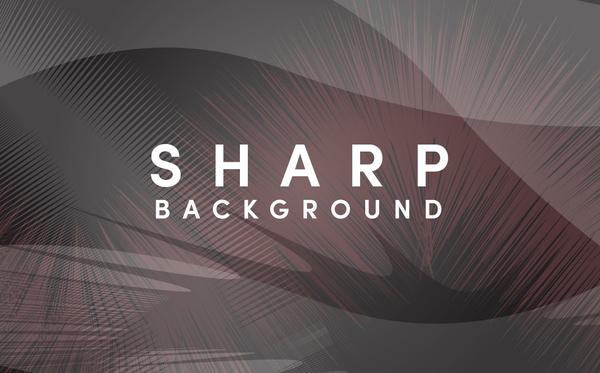 shard dark abstract background vector design