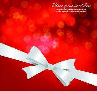 shiny14 christmas red background vector