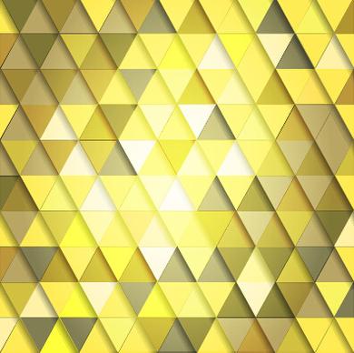 shiny colored triangle pattern vector