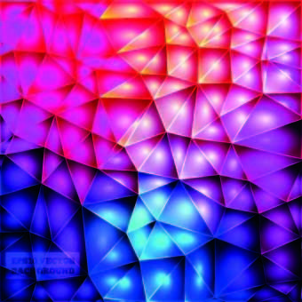 shiny colorful shapes background vector