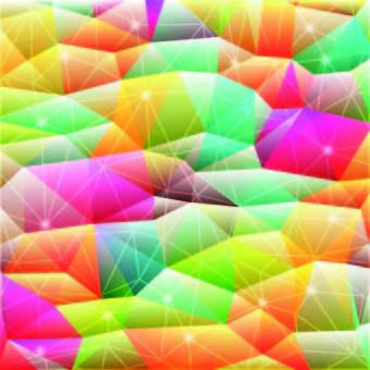 shiny colorful shapes background vector