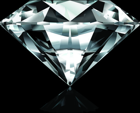 shiny diamond vector design