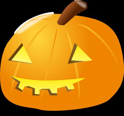 shiny halloween pumpkins vector illustration