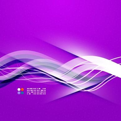 shiny wave background vector