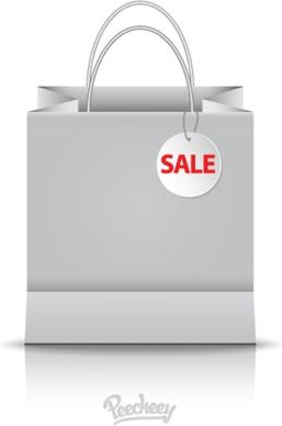 shopping bag on sale template