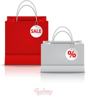 shopping bags during sale