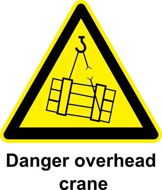 Sign Overhead Crane clip art
