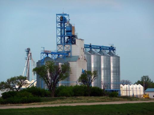 silo grain elevator garner