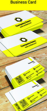 simple and easy designed business card