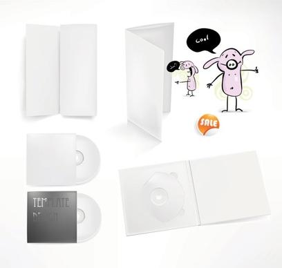simple cd packaging 01 vector