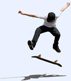 skateboarding picture 1