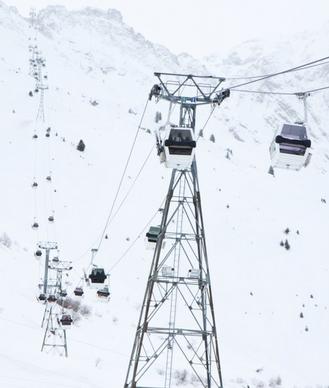 ski gondola lift