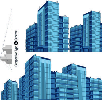 skyscraper design graphics vector