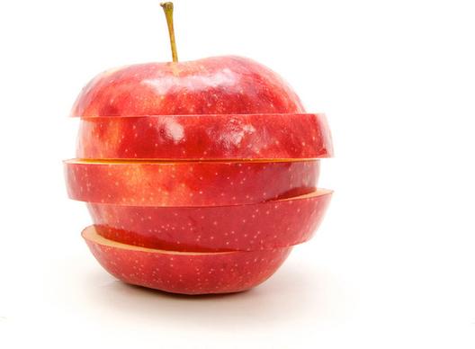 sliced apple