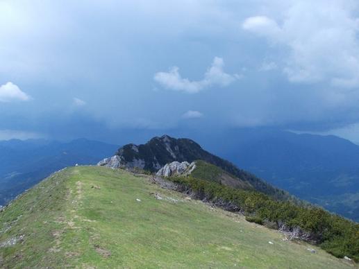 slovenia olseva mountaintop