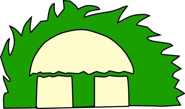 Small Building Shed Dome clip art