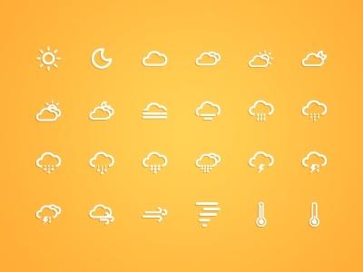 small fresh weather icon vector