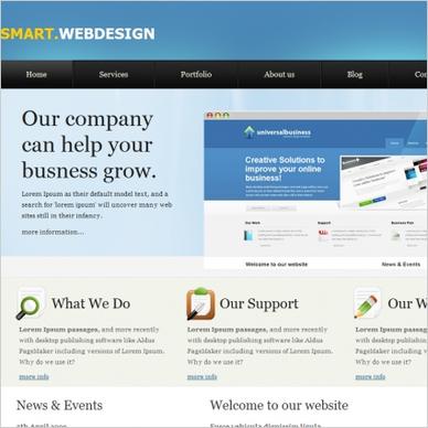Smart Web Design Template