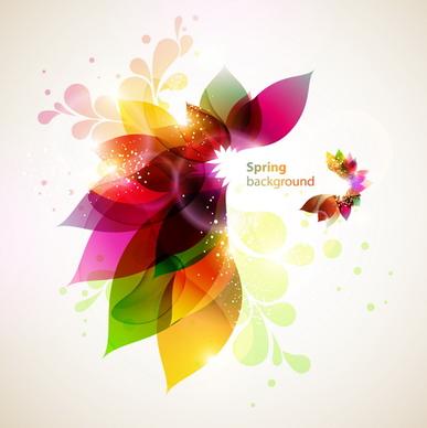 smooth and colorful design background vector