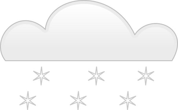 Snowfall clip art