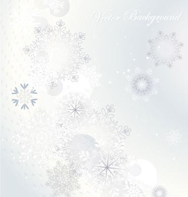 snowflake background 04 vector