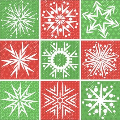 snowflake pattern 01 vector