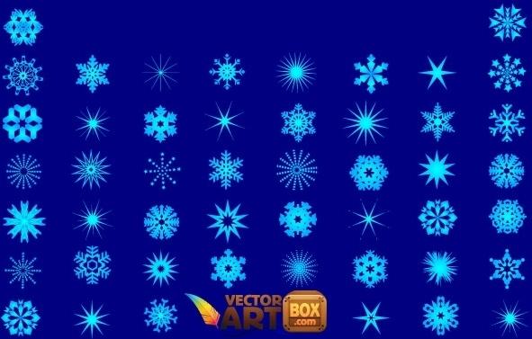 Snowflakes Vector 