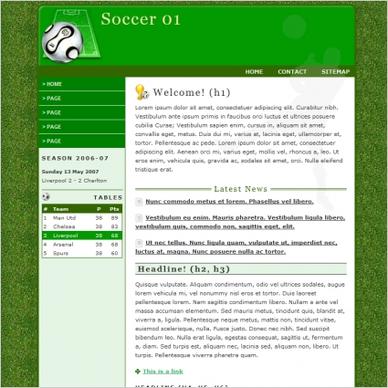 Soccer 01 Template