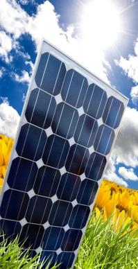 solar panels highdefinition picture series of four