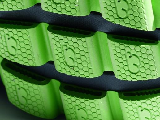 sole green rubber
