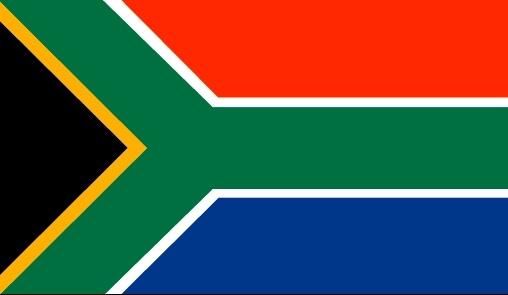 South African Flag Vector