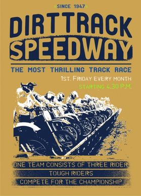 speed way track
