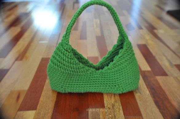 spring green purse