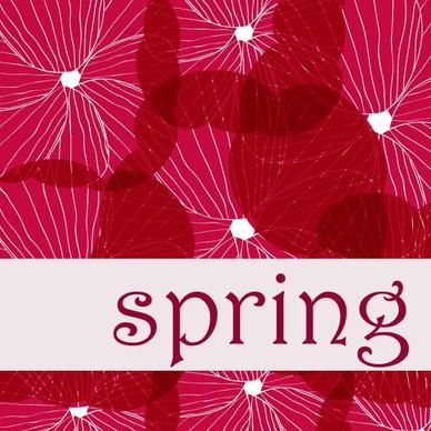 spring vector background 1