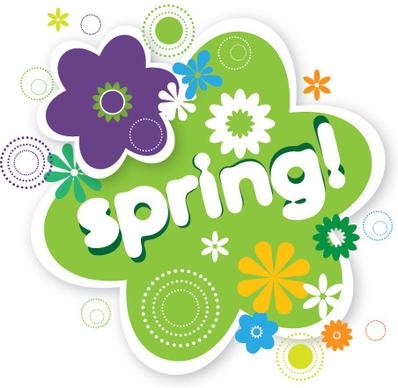 spring vector graphic