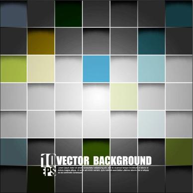 square background vector set