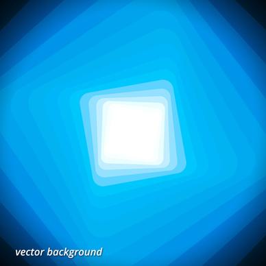 square rotation blue abstract background