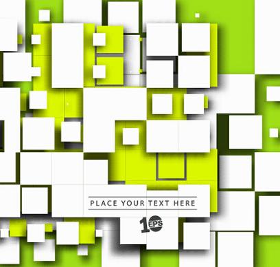 square shapes abstract art background