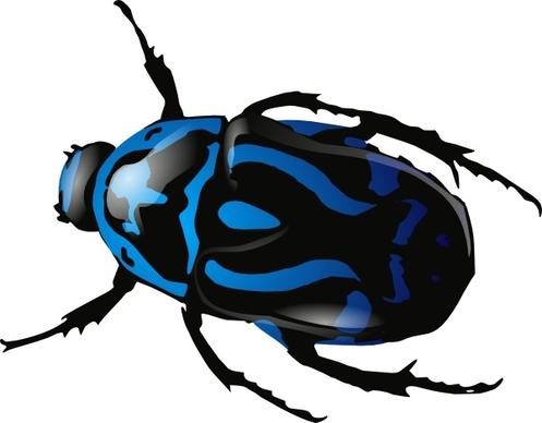 Srd Green Beetle clip art