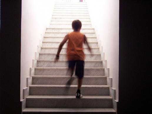 stairs staircase race