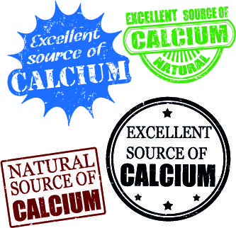 stamp calcium vector