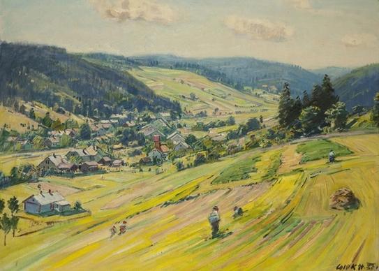 stanislav lolek landscape painting