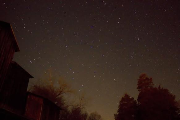 starry night at montauk state park missouri
