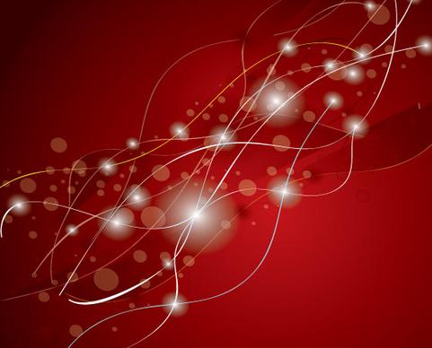 stars abstract red vector